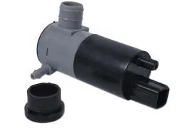 Headlight washer pumps and nozzles