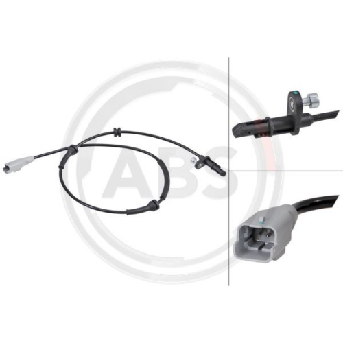 Sensor, wheel speed A.B.S. 30642