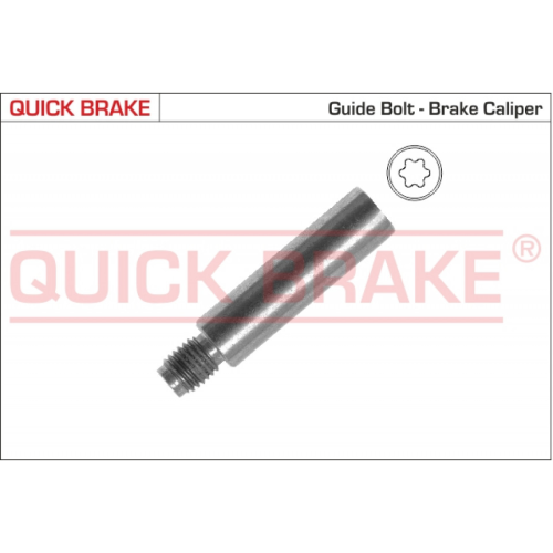 Guide Bolt, brake caliper QUICK BRAKE 11201