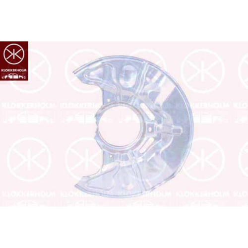 Splash Panel, brake disc KLOKKERHOLM 8161377