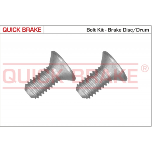 Bolt, brake disc QUICK BRAKE 11671K