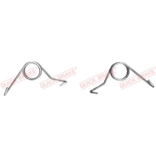 Repair Kit, parking brake handle (brake caliper) QUICK BRAKE 113-0501