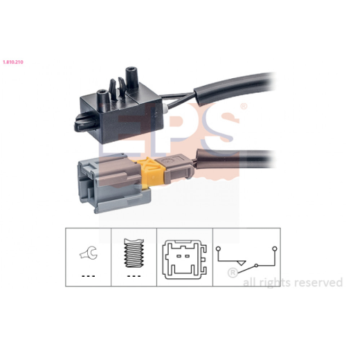 Switch, clutch control (cruise control) EPS 1.810.210