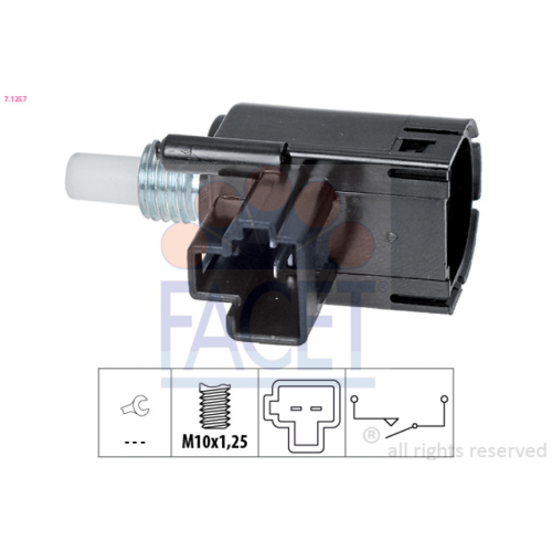 Switch, clutch control (cruise control) FACET 7.1257