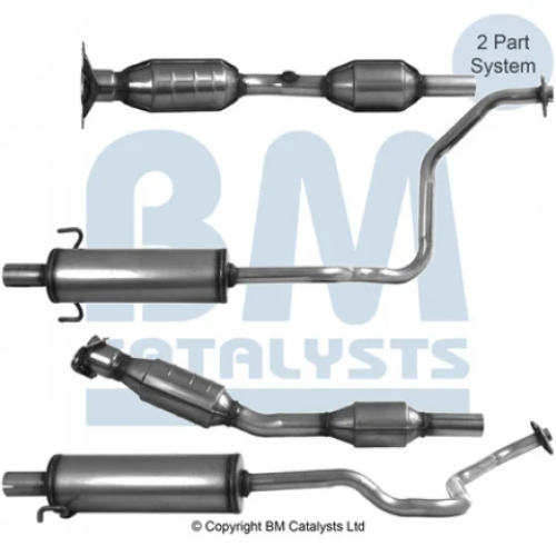 Catalytic Converter BM CATALYSTS BM91617H