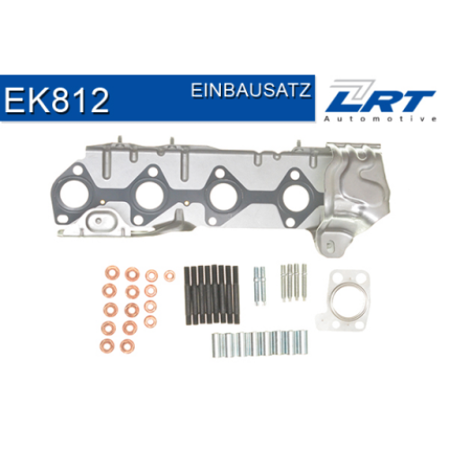 Mounting Kit, exhaust manifold LRT EK812
