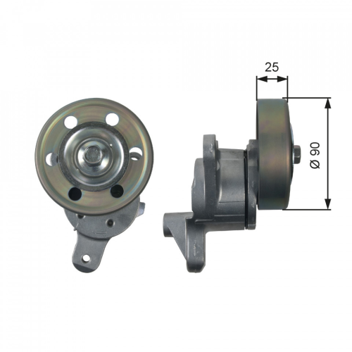 Belt Tensioner, v-ribbed belt GATES T39154