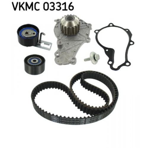 Water Pump & Timing Belt Set SKF VKMC 03316