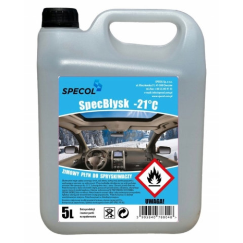 Windshield washer fluid SPECOL Spec Błysk -21 C 5L