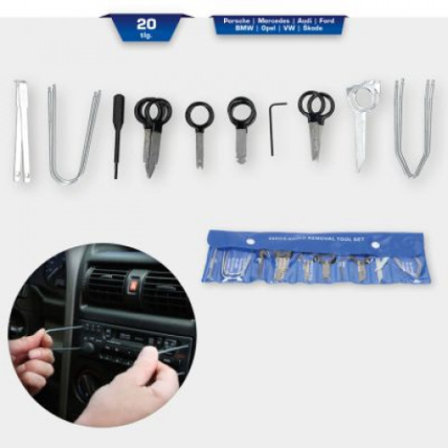 Mounting/Disassembly Tool Set, radio KS TOOLS BT511200