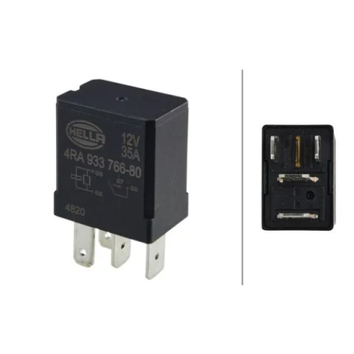 Relay, main current HELLA 4RA 933 766-801